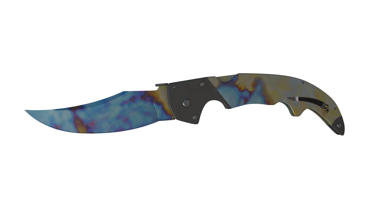 Falchion Knife | Case Hardened seed #426, front