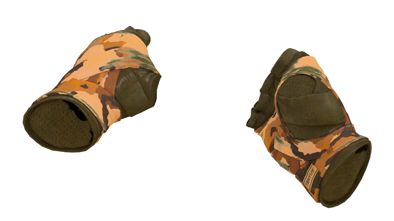 ★ Hand Wraps | Badlands (Field-Tested) — Dust II light, front