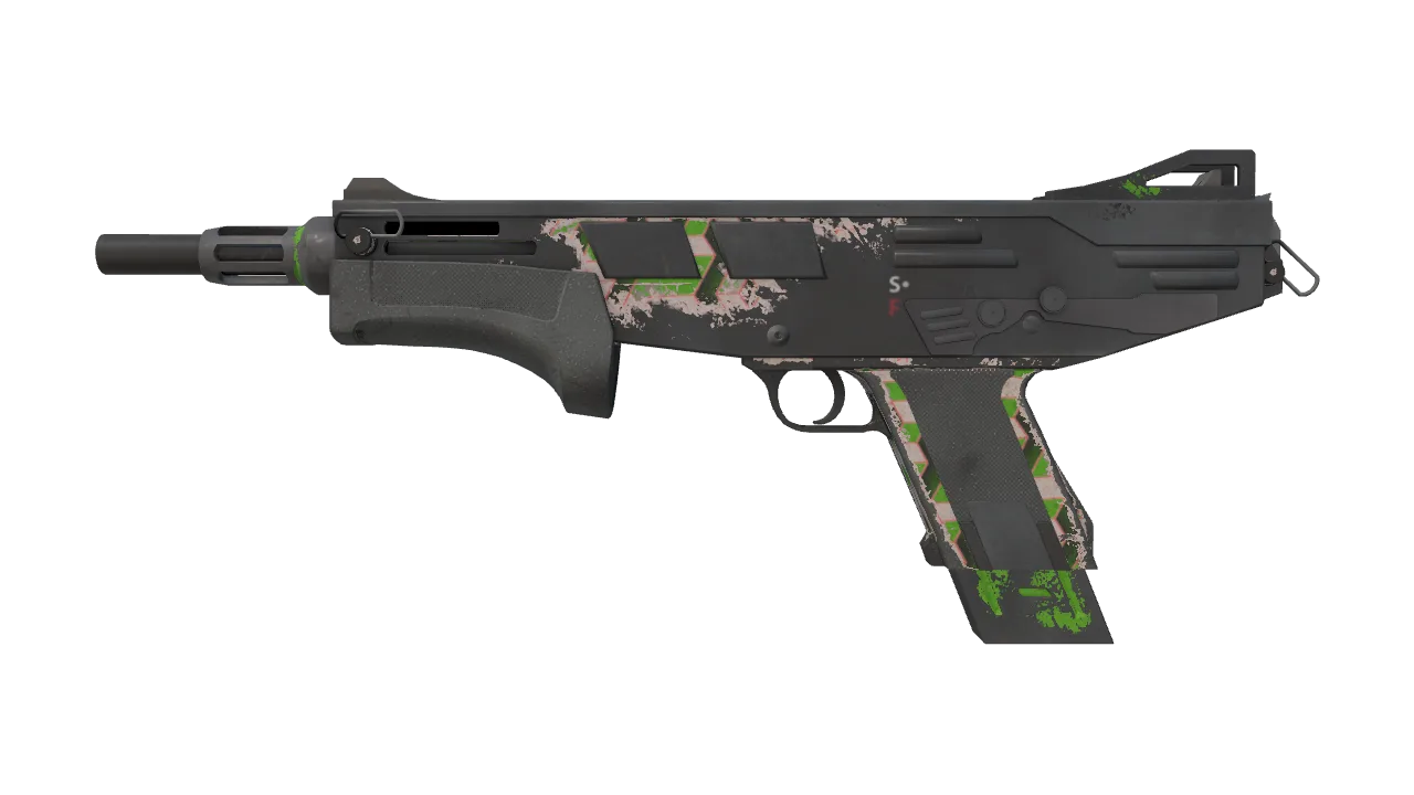 MAG-7 | Counter Terrace (Battle-Scarred) — Dust II light, front