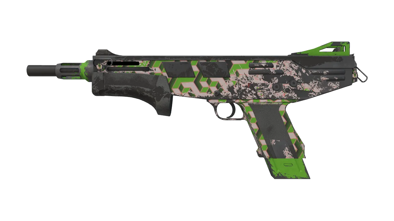 MAG-7 | Counter Terrace (Field-Tested) — Dust II light, front