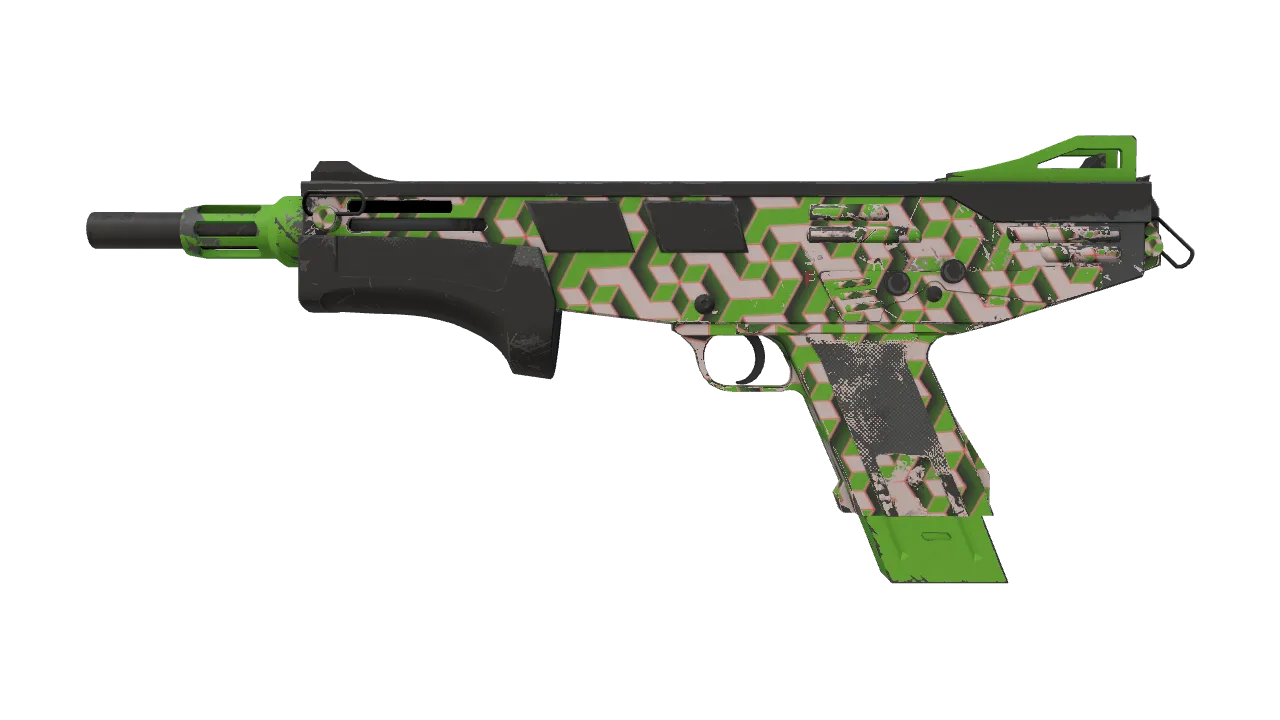 MAG-7 | Counter Terrace (Minimal Wear) — Dust II light, front