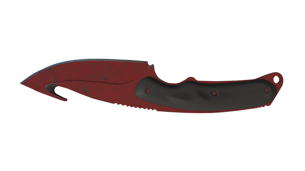 Gut Knife | Crimson Web seed #765, back