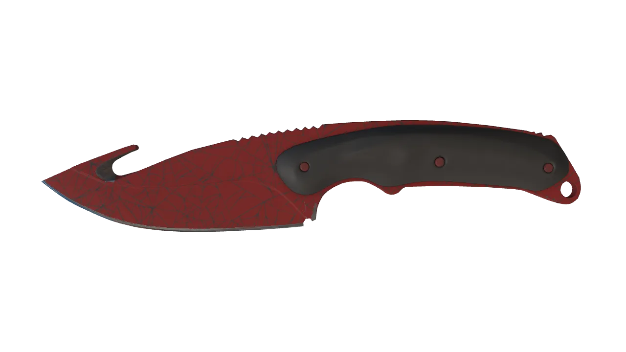 Gut Knife | Crimson Web seed #765, front