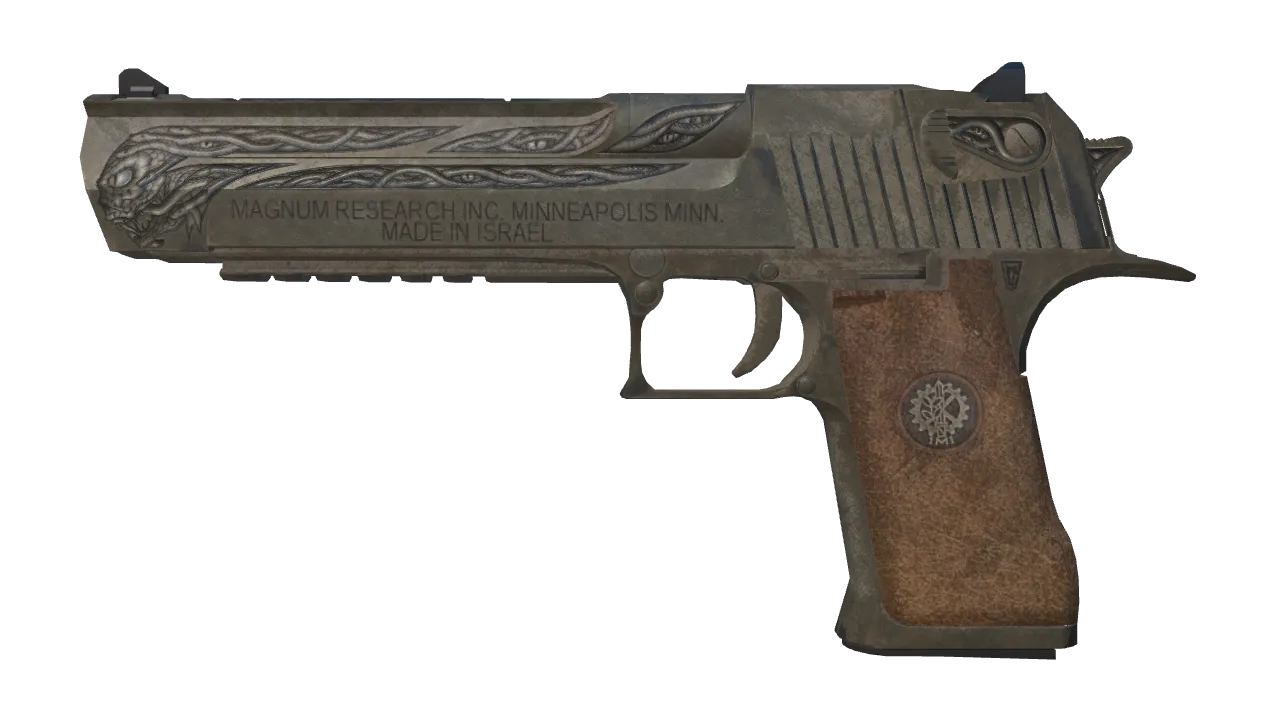 Souvenir Desert Eagle | Naga (Battle-Scarred) — Dust II light, front