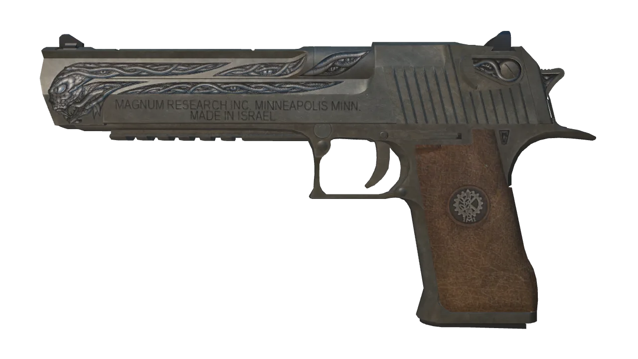 Desert Eagle | Naga (Field-Tested) — Dust II light, front