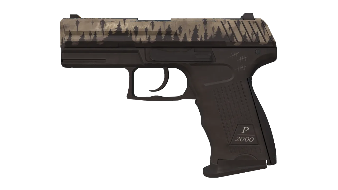 StatTrak™ P2000 | Lifted Spirits (Field-Tested) — Dust II light, front