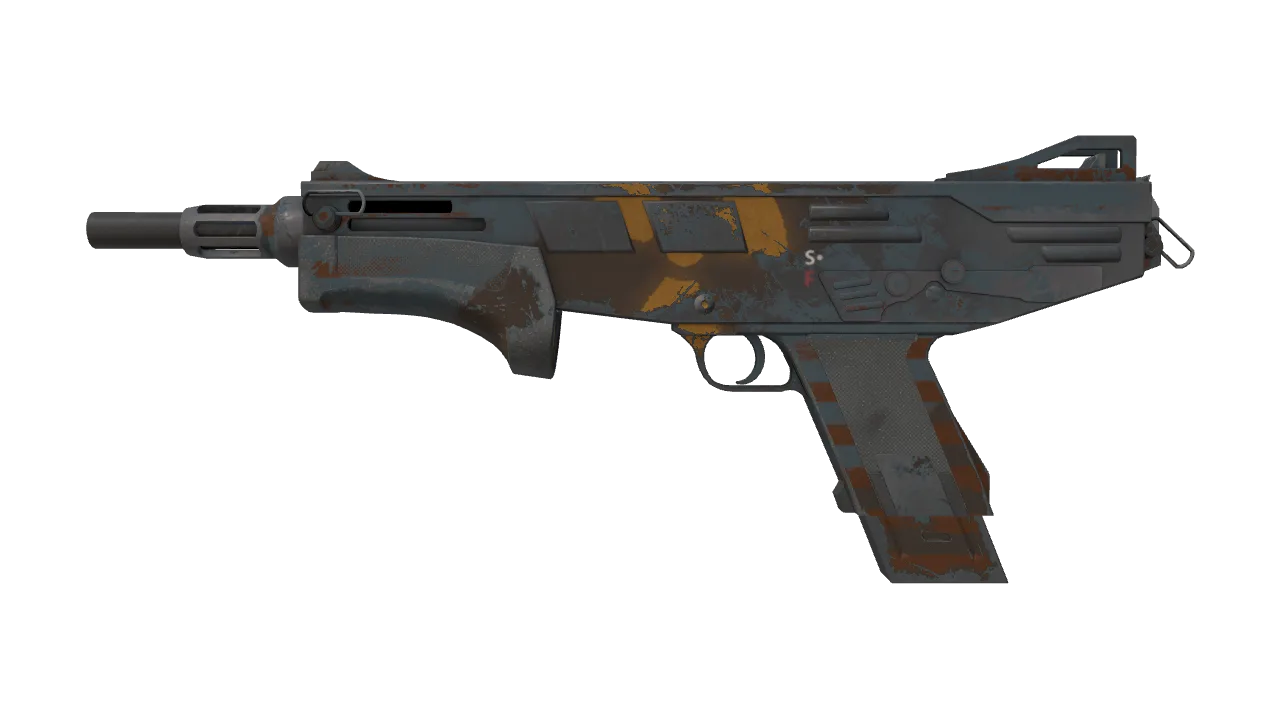 MAG-7 | Irradiated Alert (Field-Tested) — Dust II light, front