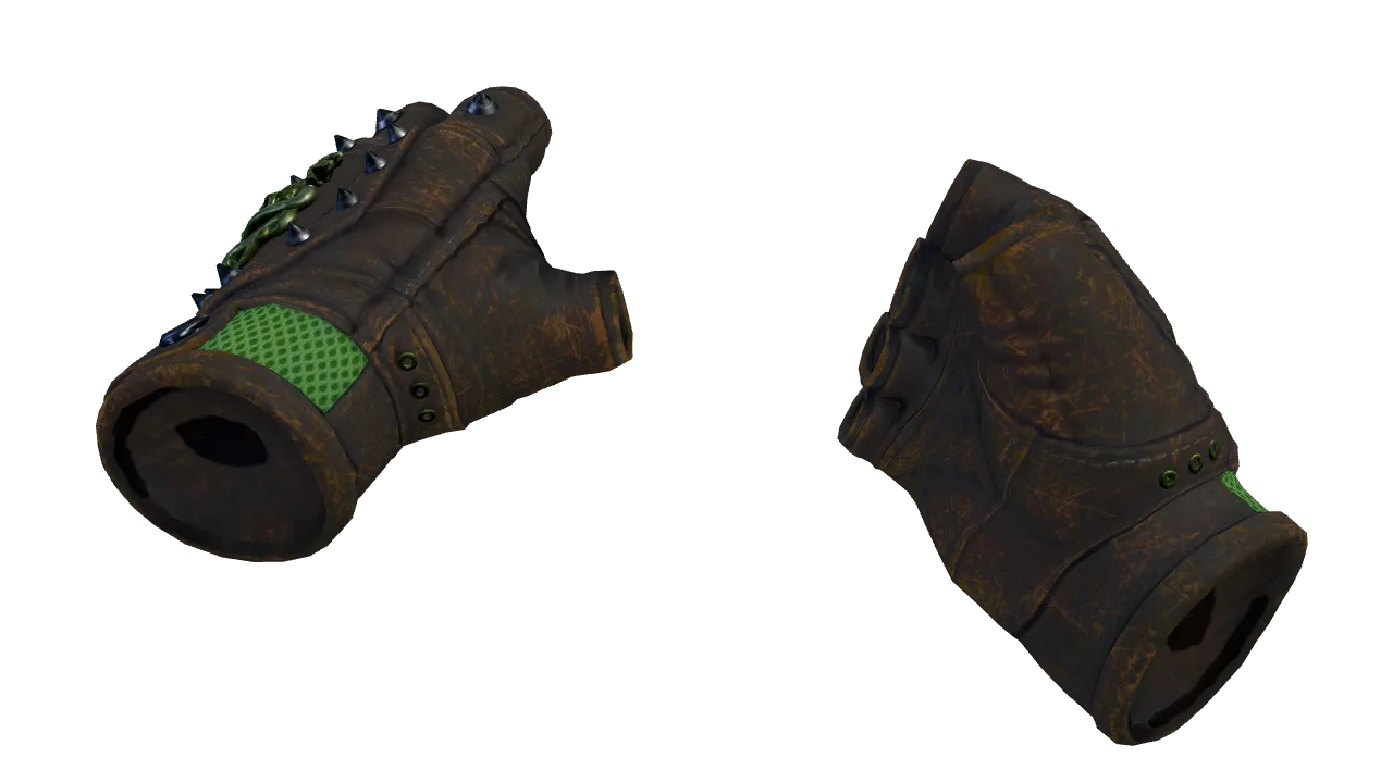★ Hydra Gloves | Emerald (Field-Tested) — Dust II light, front