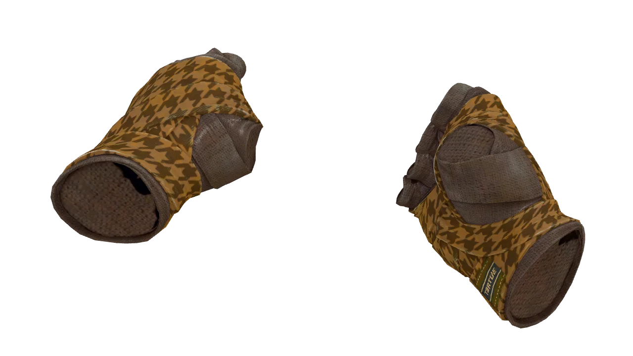 ★ Hand Wraps | Desert Shamagh (Minimal Wear) — Dust II light, front