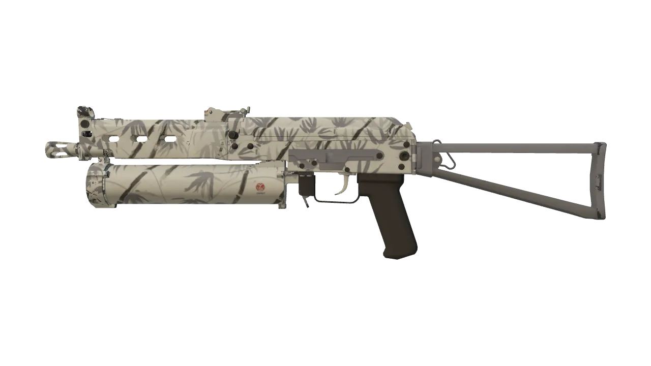 PP-Bizon | Bamboo Print (Factory New) — Dust II light, front