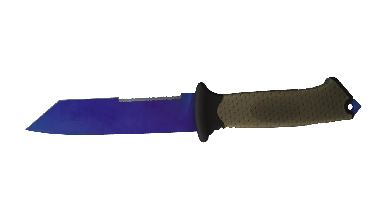 Ursus Knife | Doppler (Sapphire) seed #1000, back