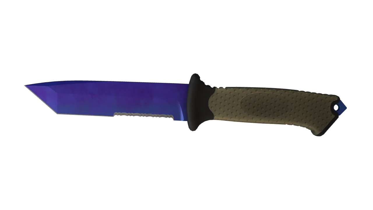 Ursus Knife | Doppler (Sapphire) seed #101, front