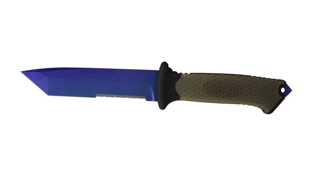 Ursus Knife | Doppler (Sapphire) seed #105, front