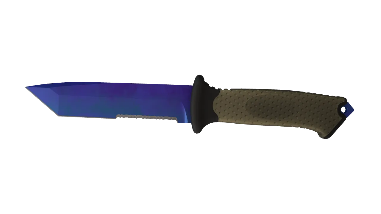 Ursus Knife | Doppler (Sapphire) seed #15, front