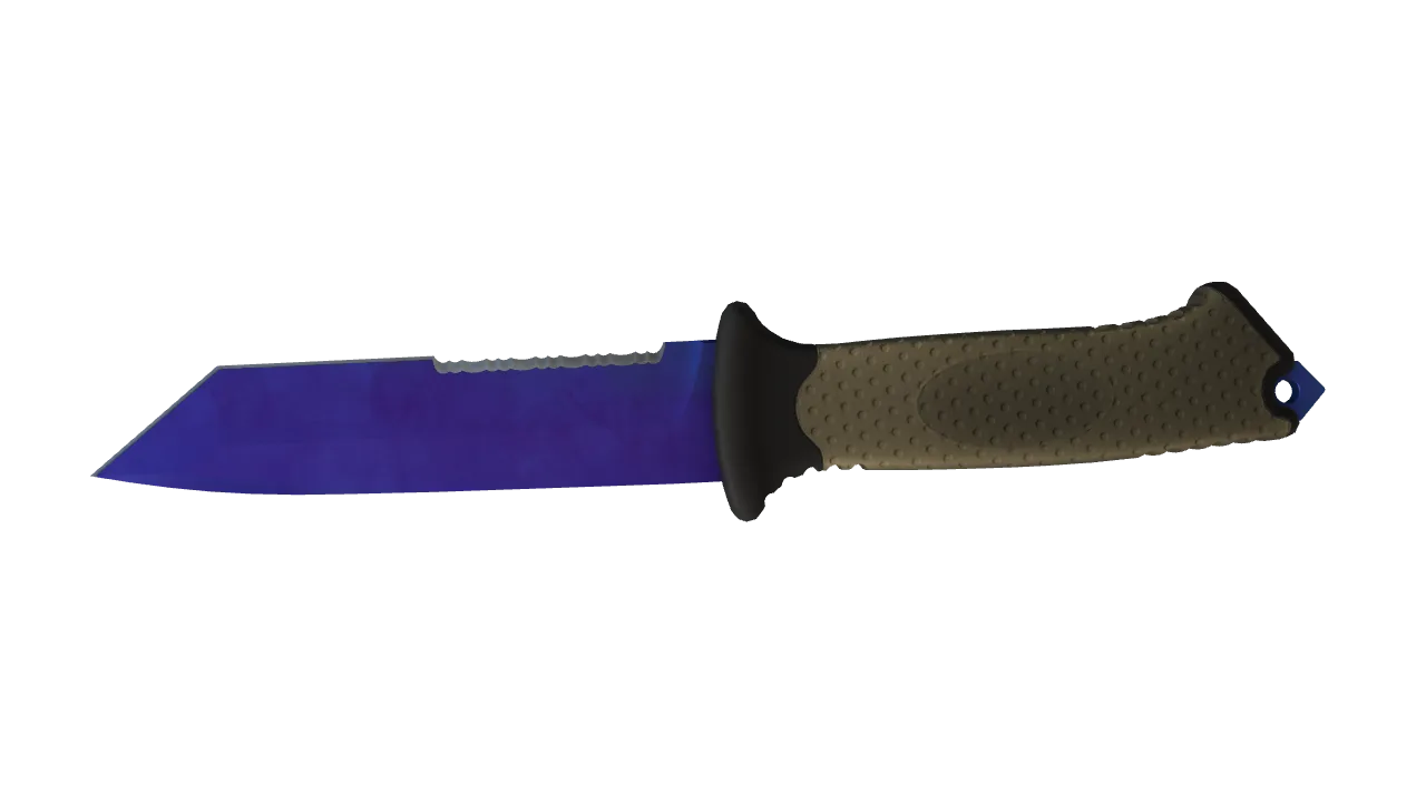 Ursus Knife | Doppler (Sapphire) seed #152, back