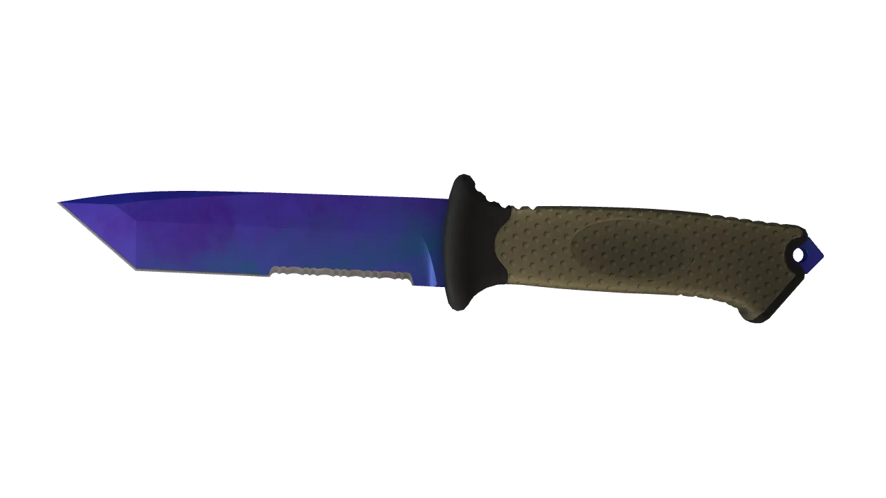 Ursus Knife | Doppler (Sapphire) seed #169, front