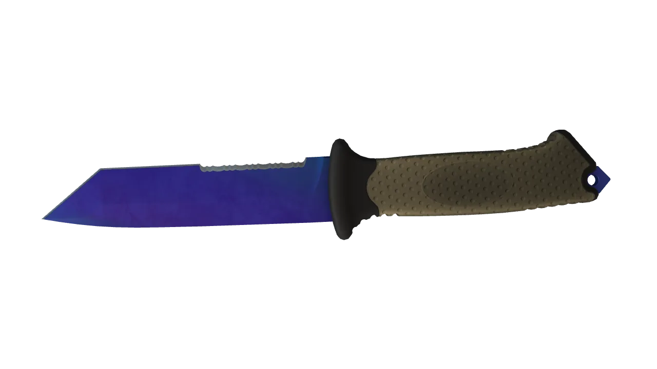 Ursus Knife | Doppler (Sapphire) seed #192, back