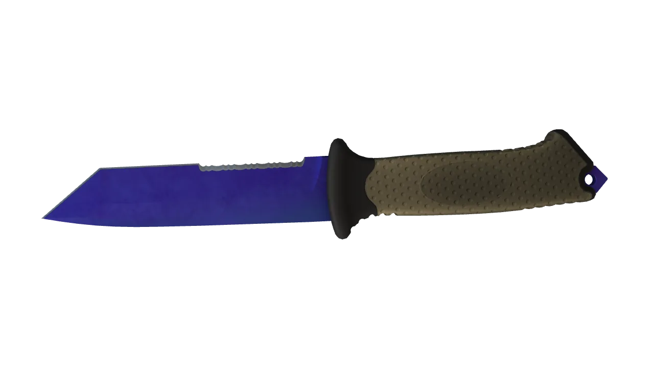 Ursus Knife | Doppler (Sapphire) seed #205, back
