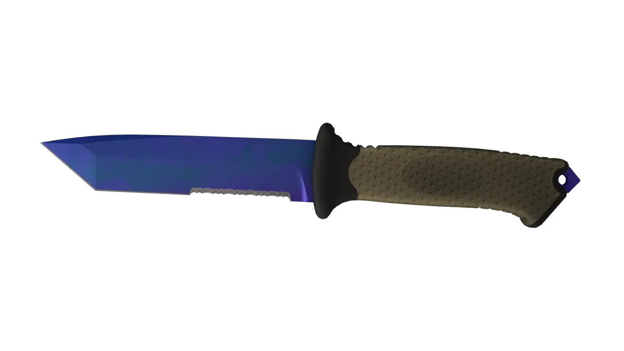 Ursus Knife | Doppler (Sapphire) seed #205, front