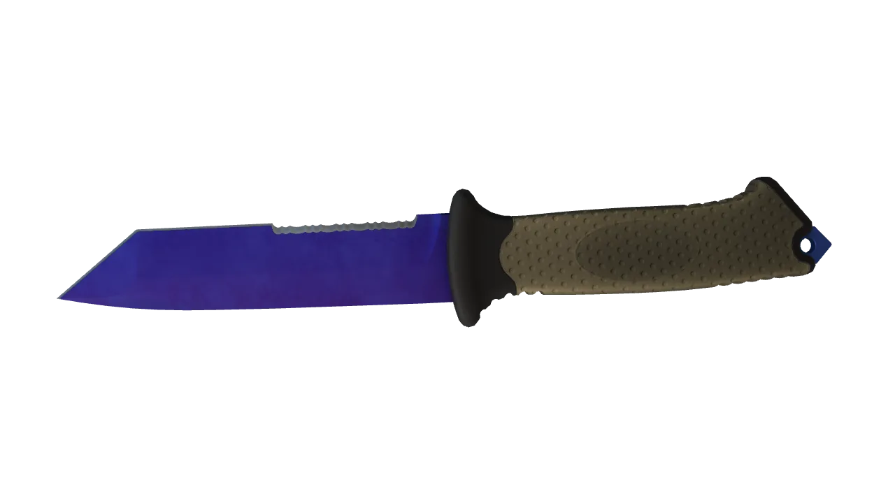 Ursus Knife | Doppler (Sapphire) seed #225, back