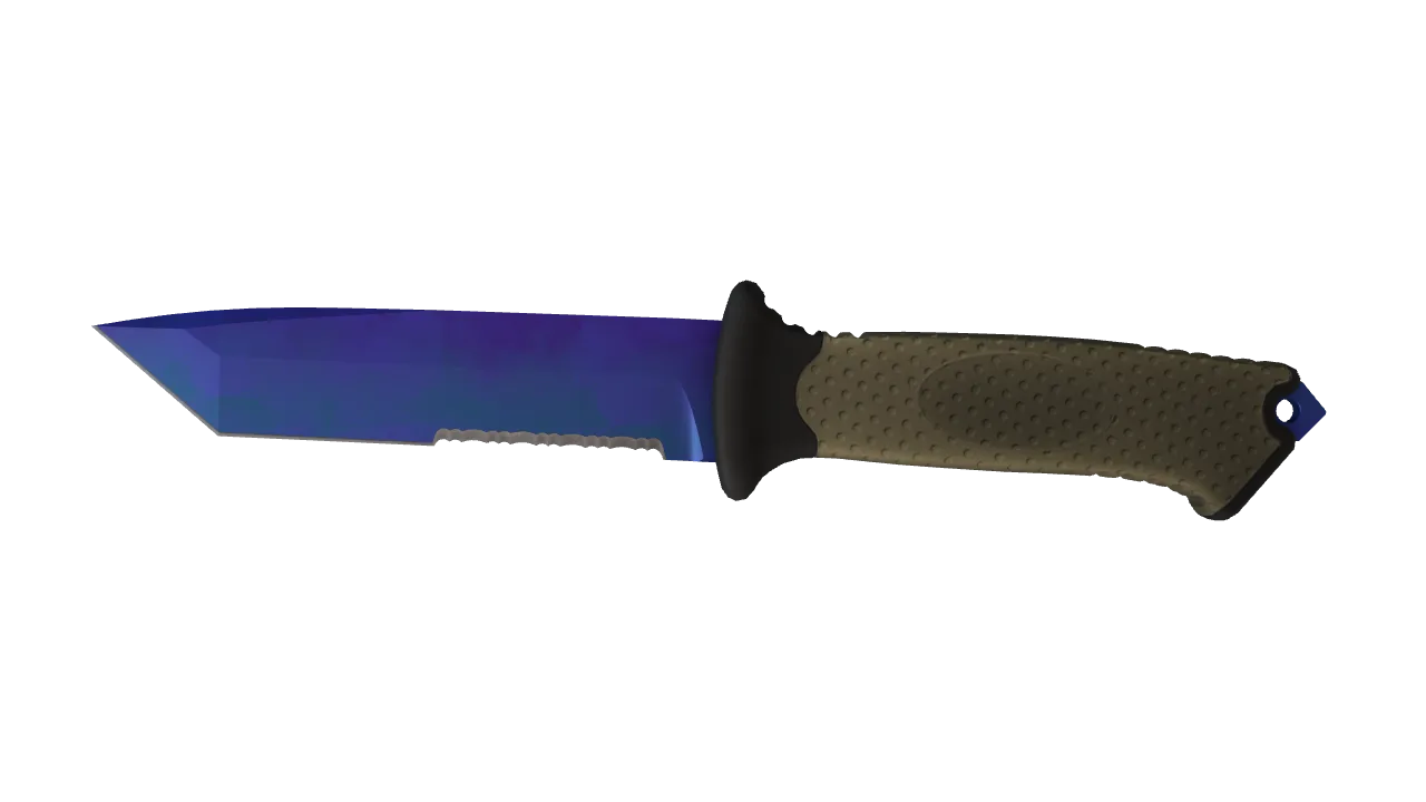 Ursus Knife | Doppler (Sapphire) seed #225, front
