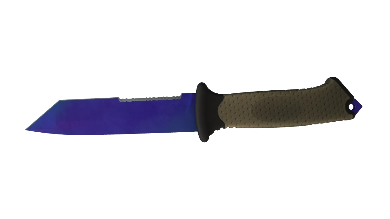 Ursus Knife | Doppler (Sapphire) seed #236, back