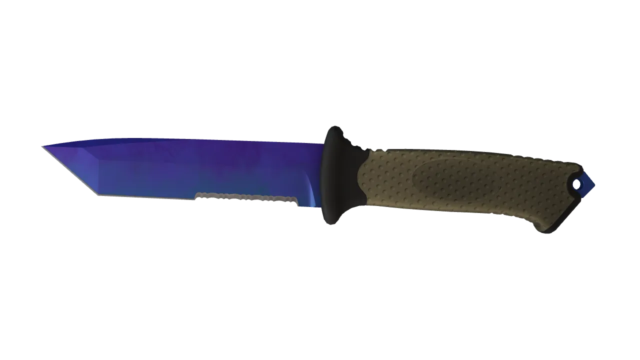 Ursus Knife | Doppler (Sapphire) seed #261, front