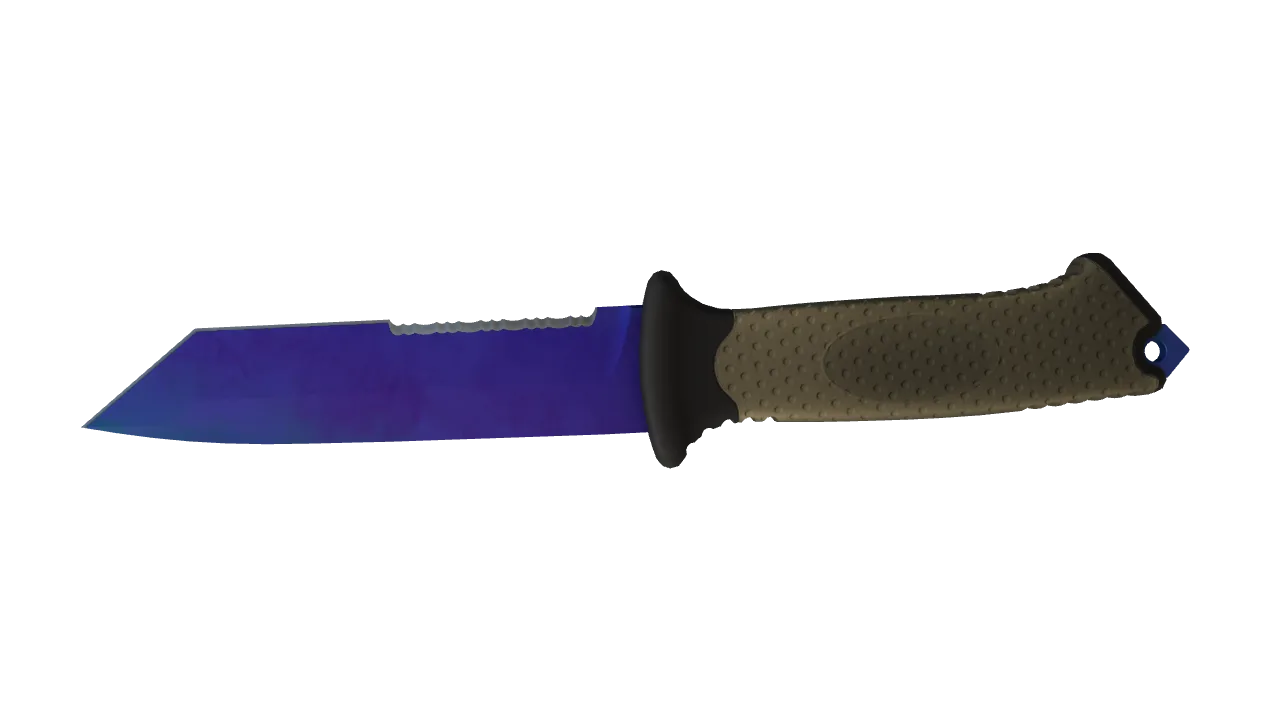 Ursus Knife | Doppler (Sapphire) seed #264, back