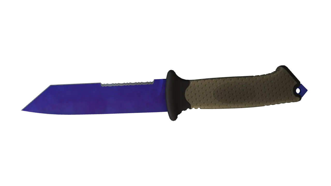 Ursus Knife | Doppler (Sapphire) seed #268, back