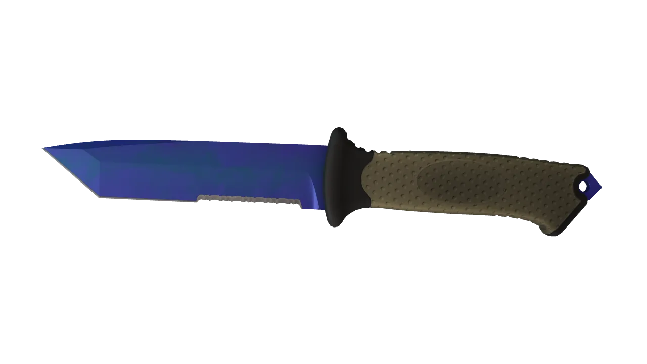 Ursus Knife | Doppler (Sapphire) seed #268, front
