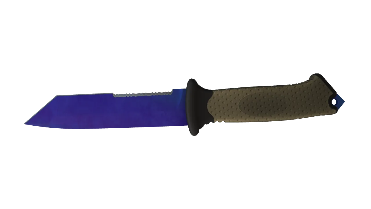 Ursus Knife | Doppler (Sapphire) seed #331, back