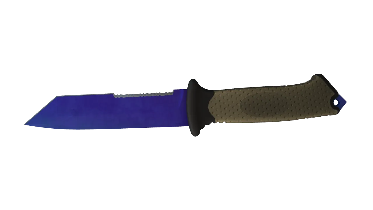 Ursus Knife | Doppler (Sapphire) seed #332, back