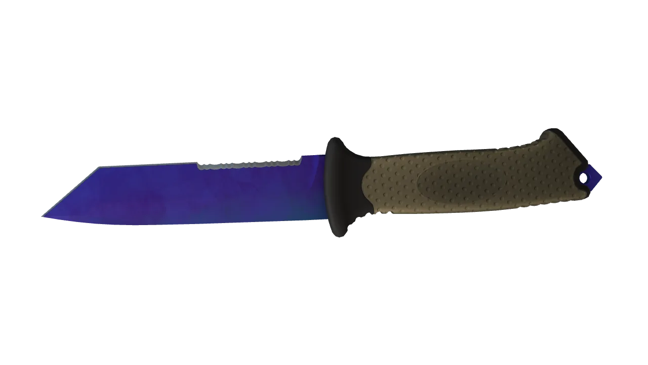 Ursus Knife | Doppler (Sapphire) seed #339, back