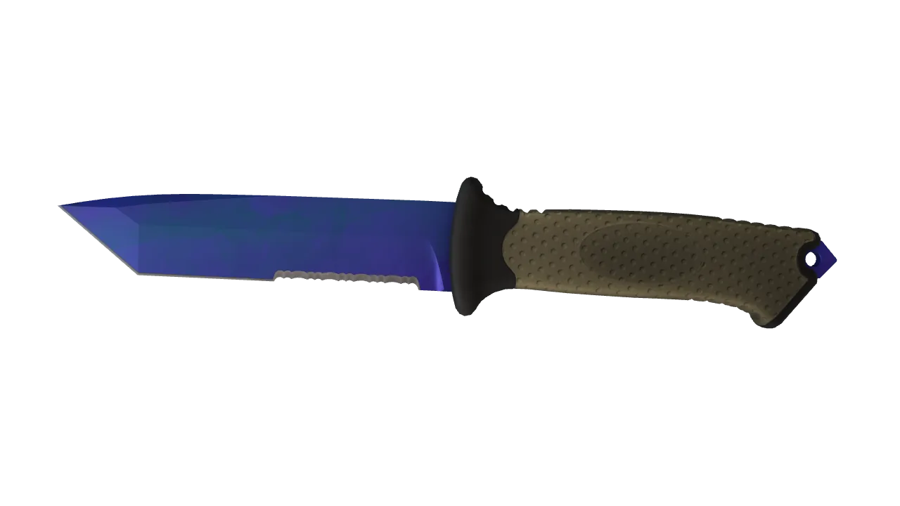 Ursus Knife | Doppler (Sapphire) seed #339, front