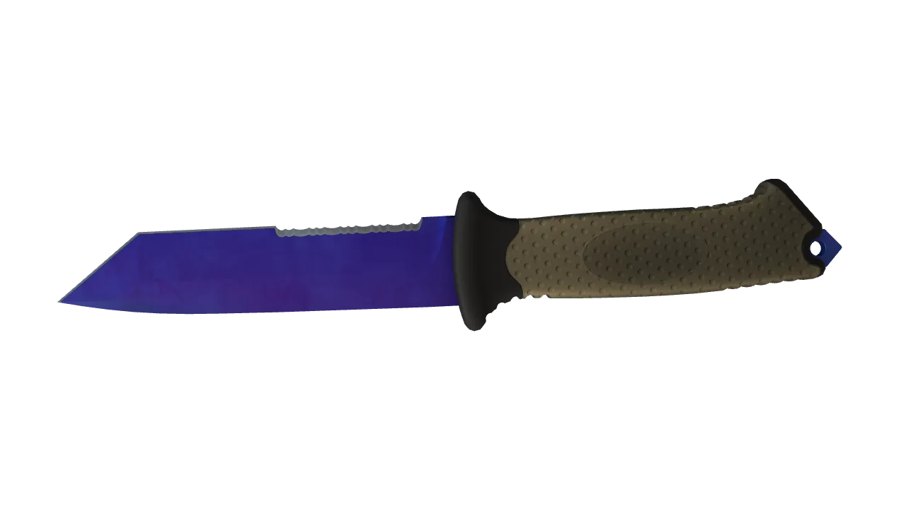 Ursus Knife | Doppler (Sapphire) seed #35, back