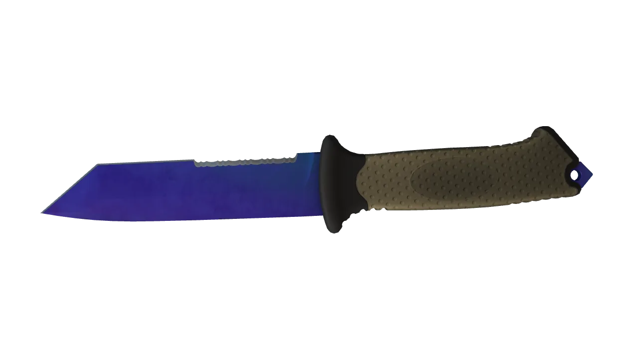 Ursus Knife | Doppler (Sapphire) seed #36, back