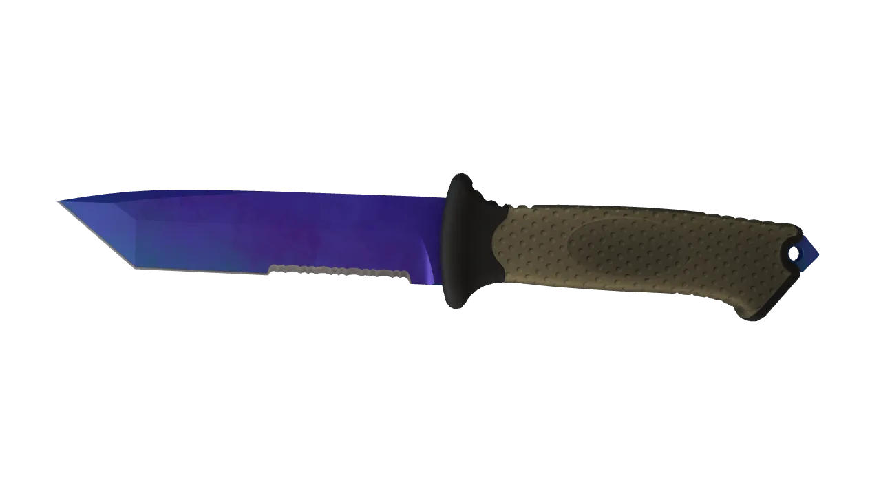 Ursus Knife | Doppler (Sapphire) seed #36, front