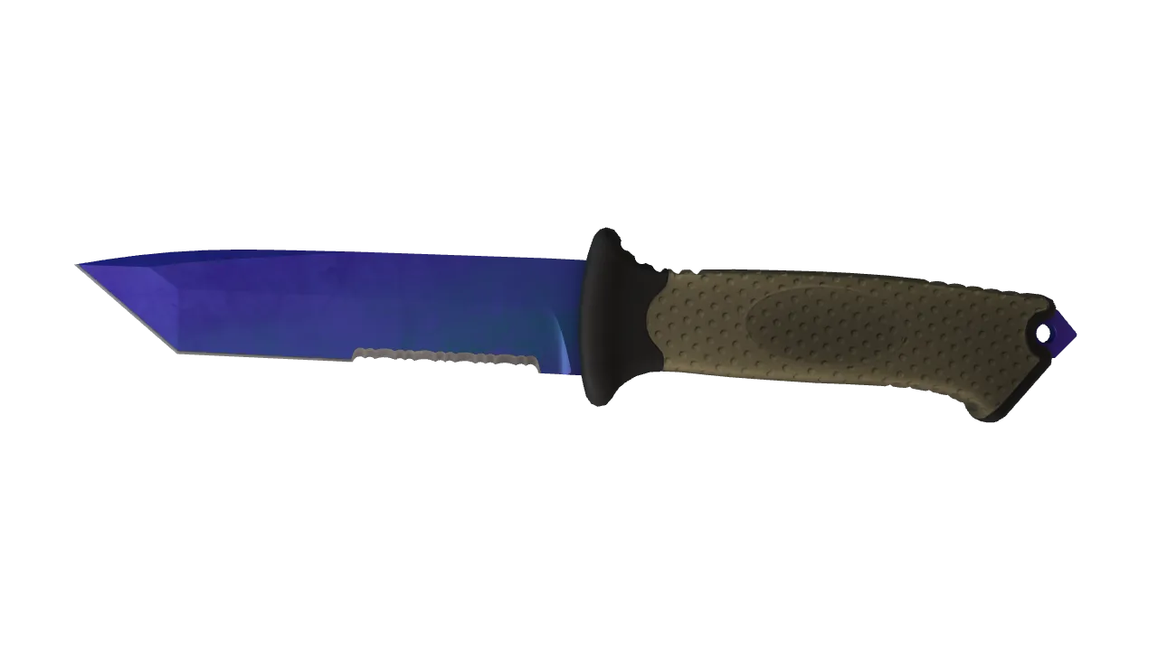 Ursus Knife | Doppler (Sapphire) seed #396, front