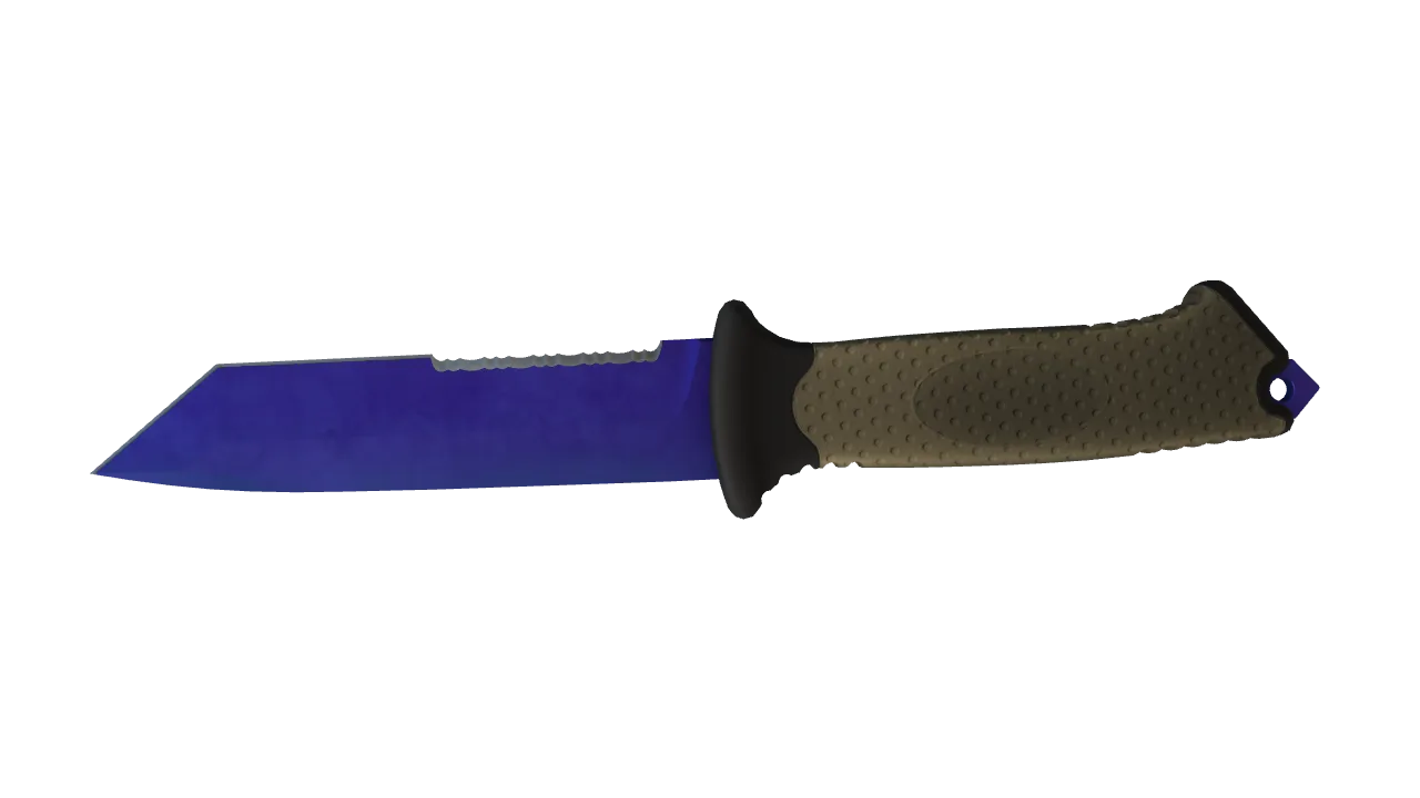 Ursus Knife | Doppler (Sapphire) seed #412, back
