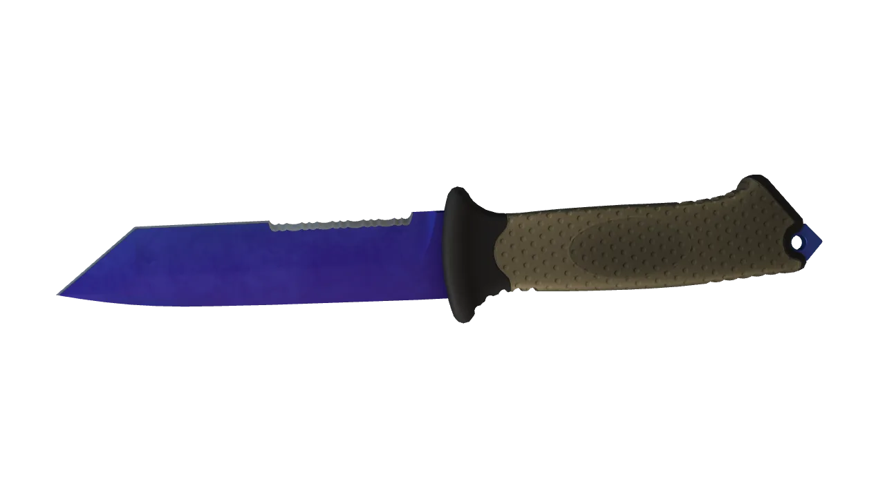 Ursus Knife | Doppler (Sapphire) seed #417, back