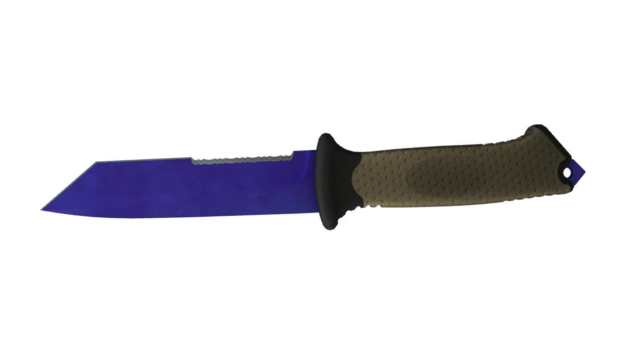 Ursus Knife | Doppler (Sapphire) seed #422, back