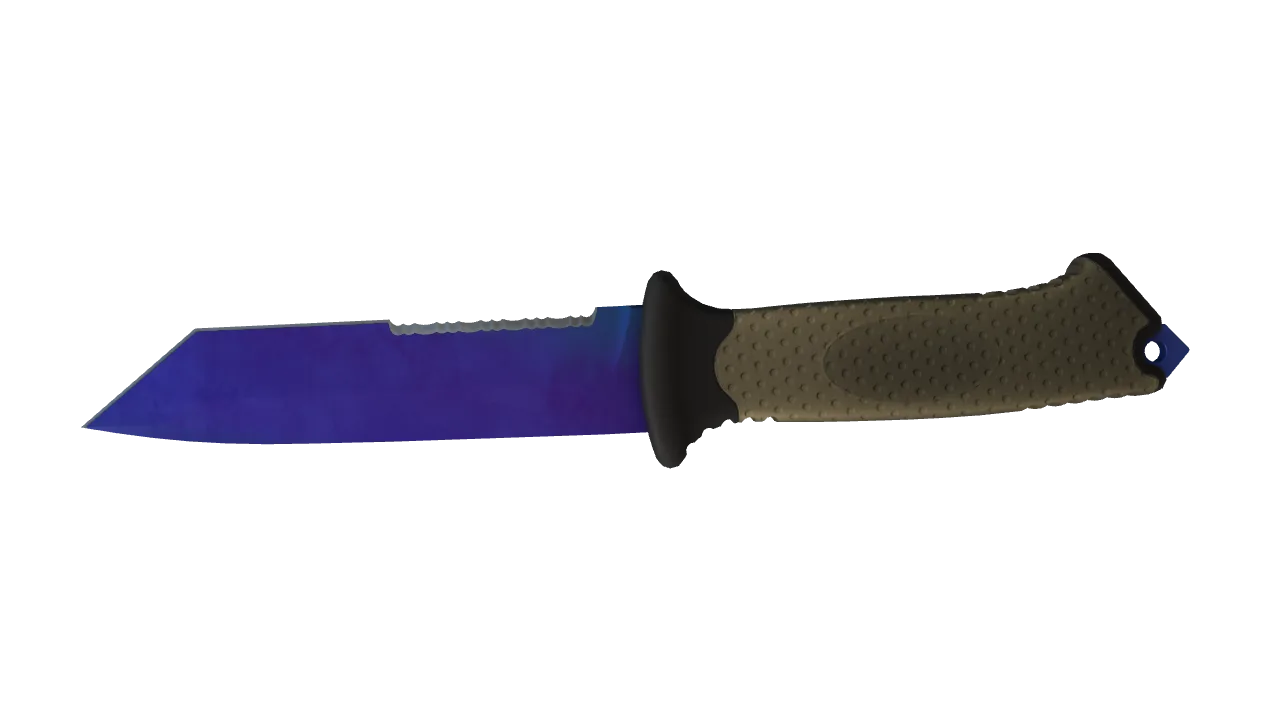 Ursus Knife | Doppler (Sapphire) seed #452, back