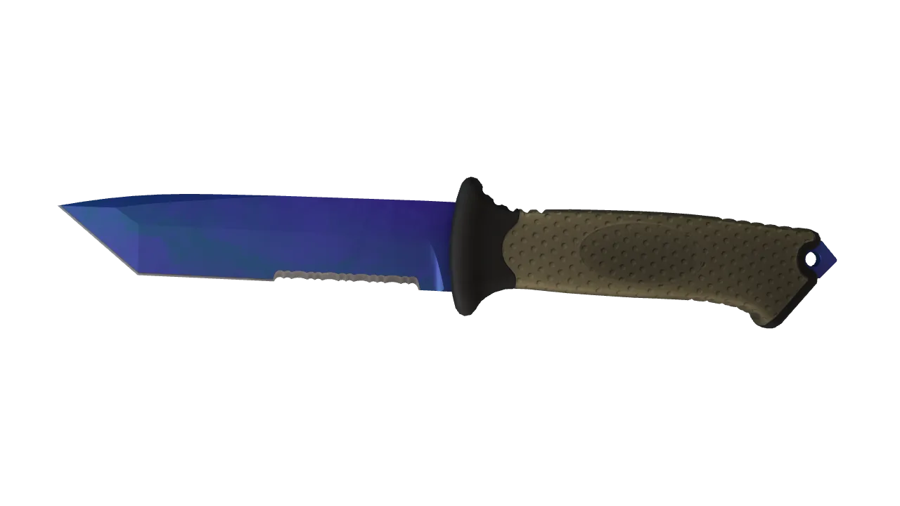 Ursus Knife | Doppler (Sapphire) seed #48, front