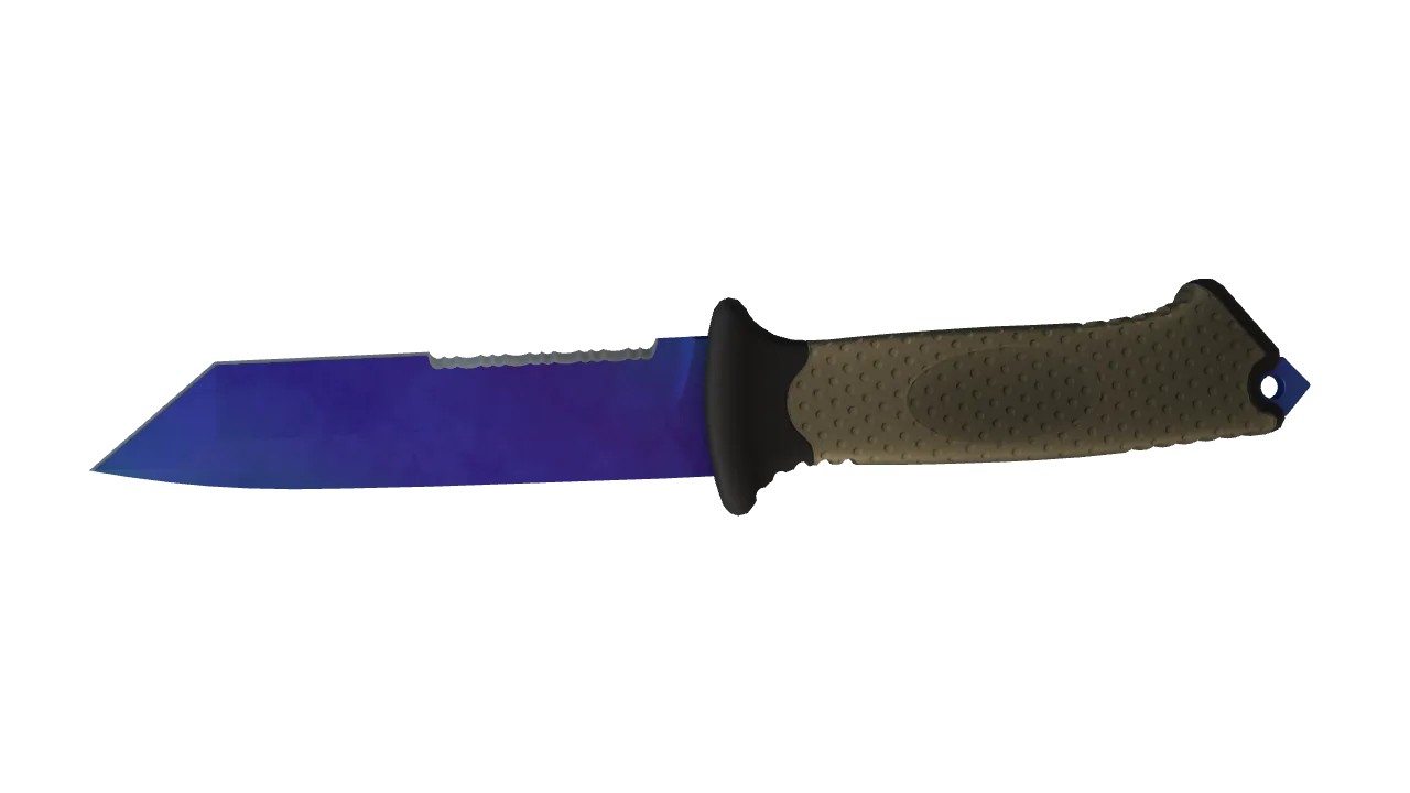 Ursus Knife | Doppler (Sapphire) seed #5, back