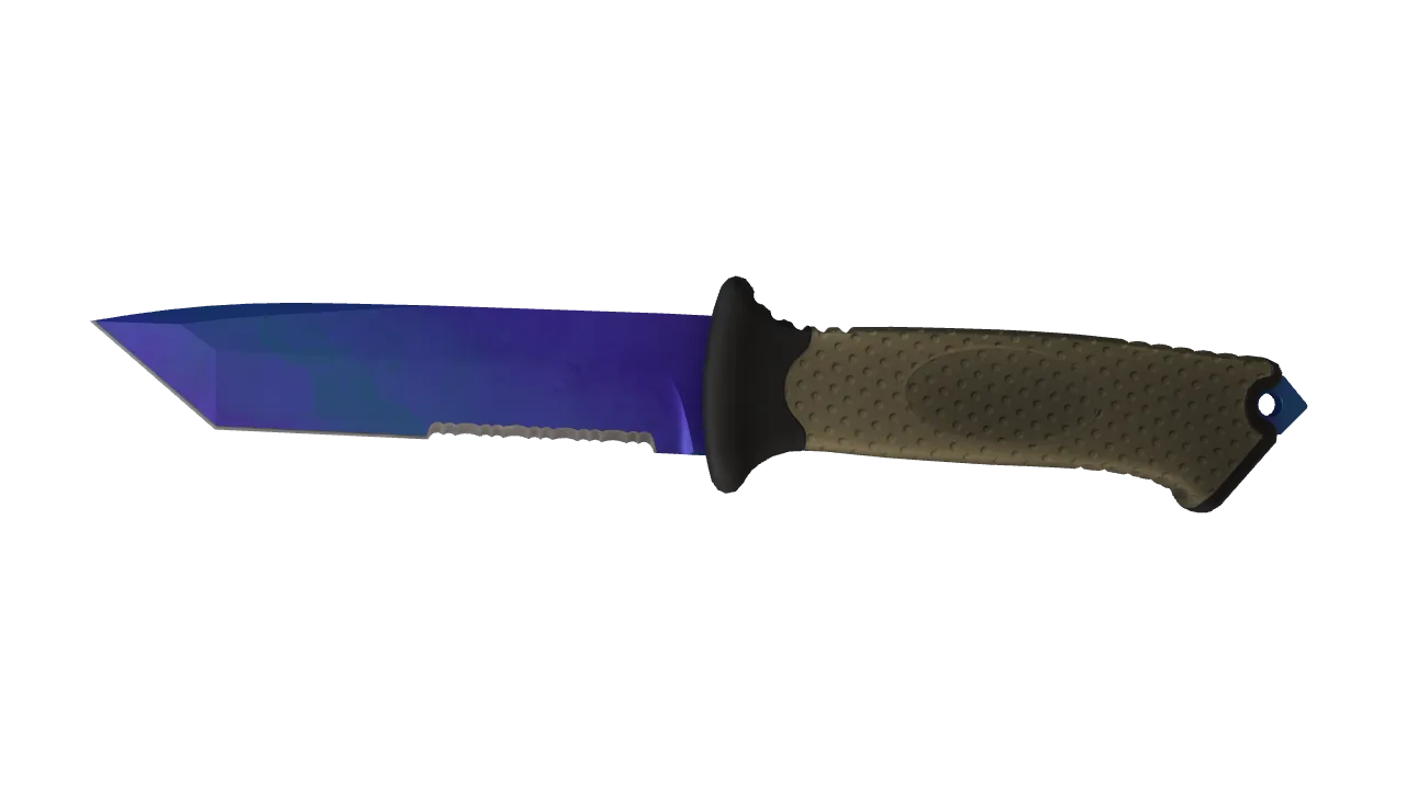 Ursus Knife | Doppler (Sapphire) seed #5, front