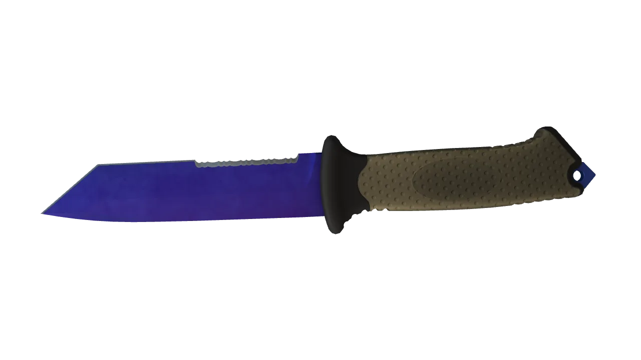 Ursus Knife | Doppler (Sapphire) seed #669, back