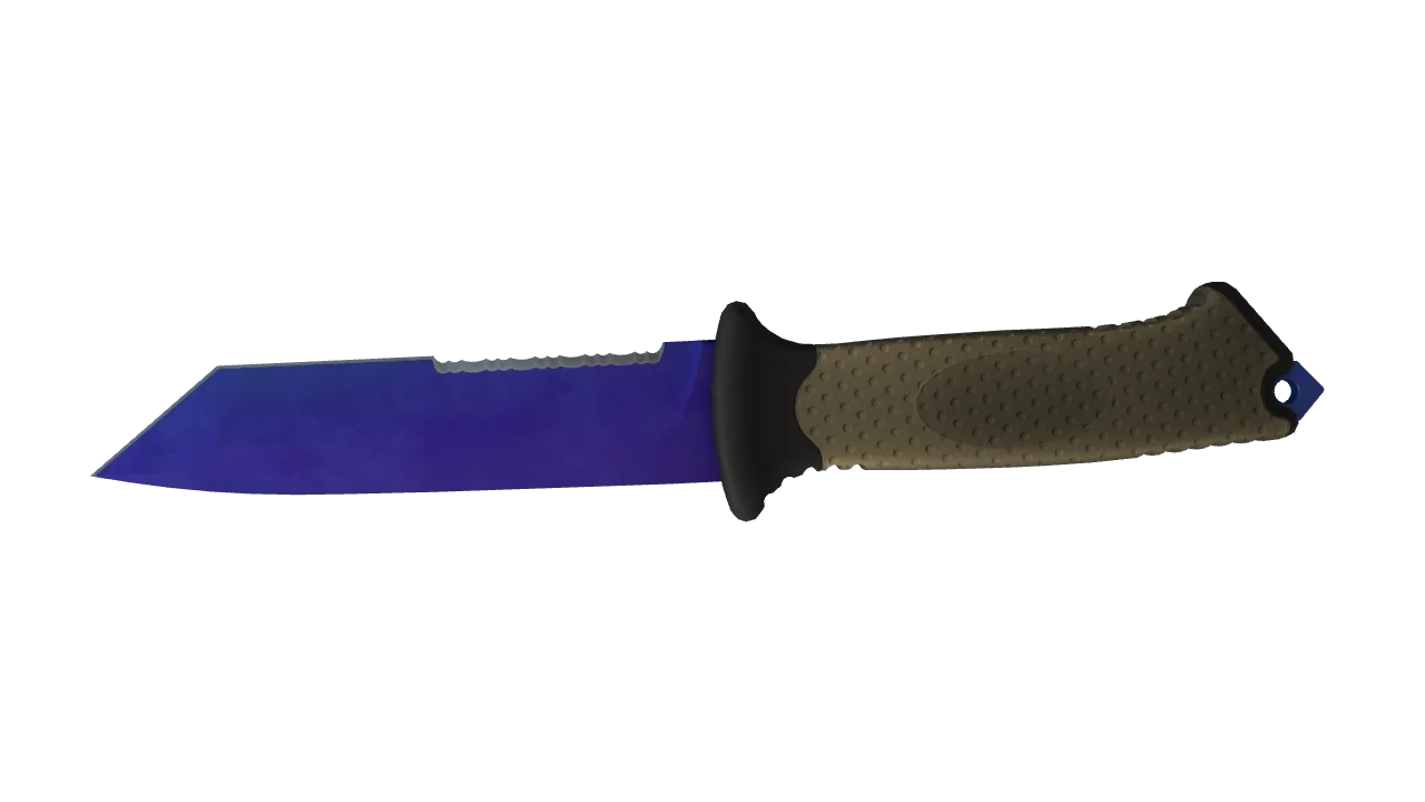 Ursus Knife | Doppler (Sapphire) seed #681, back