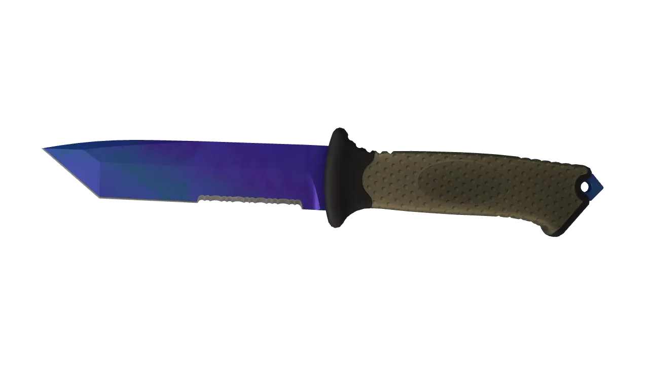 Ursus Knife | Doppler (Sapphire) seed #70, front
