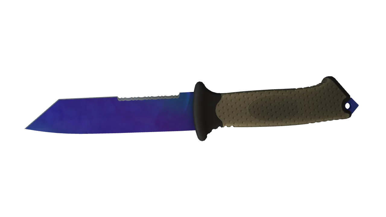 Ursus Knife | Doppler (Sapphire) seed #732, back
