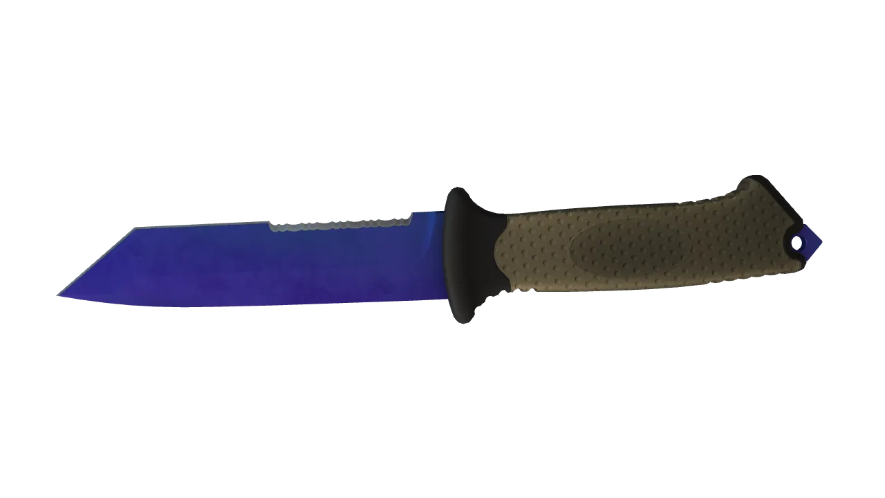 Ursus Knife | Doppler (Sapphire) seed #771, back
